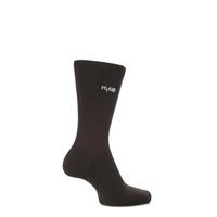 mens 2 pair fiveg plain trouser socks made with fairtrade cotton