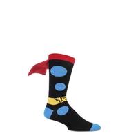 Mens 1 Pair SockShop Marvel Thor Cape Cotton Socks