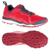 merrell all out crush light mens running shoes red 85 uk