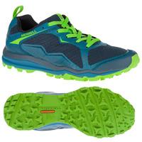 merrell all out crush light mens running shoes green 115 uk