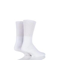 mens 2 pair workforce cushion foot cotton work socks