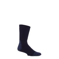 Mens 1 Pair Workforce Calf Length Steel Safety Socks