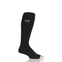 mens and ladies 1 pair milkteds travel compression open toe socks