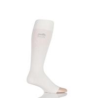 Mens and Ladies 1 Pair MilkTEDS Travel Compression Open Toe Socks