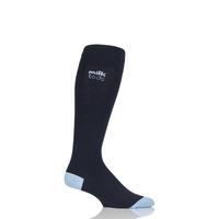 Mens and Ladies 1 Pair MilkTEDS Recovery Compression Socks with Contrast Heel and Toe