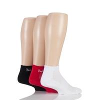 mens 3 pair pringle secret sport socks with arch support and venting