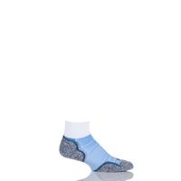 Mens 1 Pair 1000 Mile Breeze Double Layered Ankle Socks with Nilit Breeze Technology