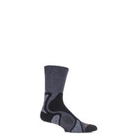 Mens 1 Pair Bridgedale X-Hale Trailblaze Socks With Impact And Protective Padding