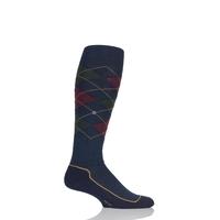 Mens 1 Pair Burlington Hackney Riding Knee High Socks