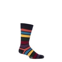 mens 1 pair corgi 100 cotton stripe socks