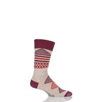 Mens 1 Pair Corgi Heavyweight Wool Aztec Socks