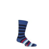 mens 1 pair corgi 100 cotton half striped socks