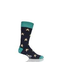 mens 1 pair corgi 100 cotton stars socks