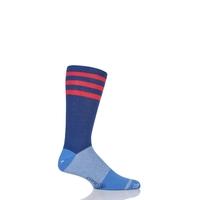 Mens 1 Pair Corgi Lightweight Cotton Vari-Striped Socks