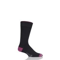 mens 1 pair corgi heavyweight wool contrast heel toe and tipping socks