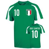 Mexico Sports Training Jersey (dos Santos 10) - Kids