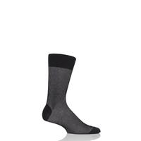 Mens 1 Pair Falke Fine Shadow Cotton Socks