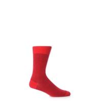 Mens 1 Pair Falke Fine Shadow Wool Rib Socks