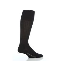 Mens 1 Pair Falke Milano 100% Cotton Knee High Socks