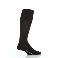 mens 1 pair falke milano 100 cotton knee high socks