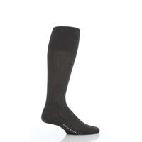 mens 1 pair falke milano 100 cotton knee high socks