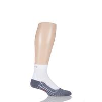 Mens 1 Pair Falke Light Volume Ergonomic Cushioned Short Running Socks