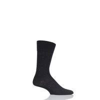 Mens 1 Pair Falke Cotton Micro Spot Socks