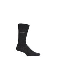 Mens 1 Pair Hugo Boss William Plain Merino Wool Socks