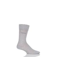 Mens 1 Pair Hugo Boss George 100% Mercerised Cotton Plain Socks