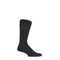 mens 1 pair hugo boss john plain finest wool and soft cotton socks