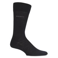 Mens 1 Pair Hugo Boss John Plain Fine Wool and Soft Cotton Comfort Cuff Socks