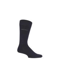 Mens 1 Pair Hugo Boss Edward Plain 85% Soft Bamboo Socks