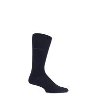 Mens 1 Pair Hugo Boss Edward Plain 85% Soft Bamboo Socks