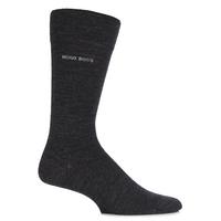 mens 1 pair hugo boss john plain fine wool and soft cotton comfort cuf ...