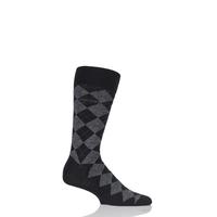 mens 1 pair hugo boss john argyle design wool cotton socks