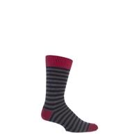 mens 1 pair j alex swift striped 80 cotton socks