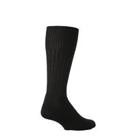 mens 1 pair j alex swift wool rib cushioned boot socks