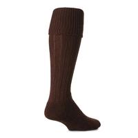 Mens 1 Pair J. Alex Swift Knee Length Wool Rib Walking Socks