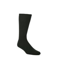 Mens 1 Pair J. Alex Swift Wool Rib Cushioned Boot Socks