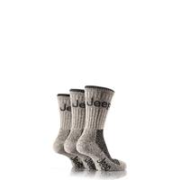 Mens 3 Pair Jeep Luxury Terrain Socks