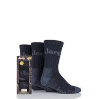 Mens 3 Pair Jeep Terrain Leisure Socks Gift Box