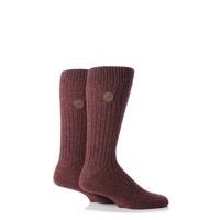 mens 2 pair jeep spirit rib socks