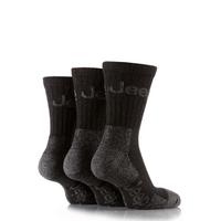 Mens 3 Pair Jeep Luxury Terrain Socks Gift Box