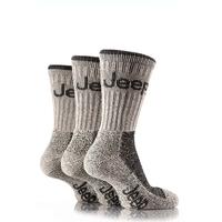 Mens 3 Pair Jeep Luxury Terrain Socks Gift Box