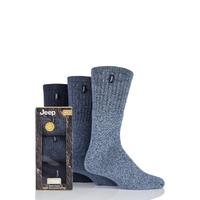 mens 3 pair jeep terrain leisure socks gift box