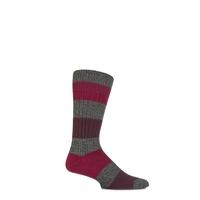 Mens 1 Pair Levis 084LS Wool Striped Crew Socks