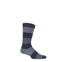 Mens 1 Pair Levis 084LS Wool Striped Crew Socks