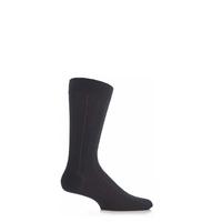 Mens 1 Pair Pantherella Traditional Pinstripe Merino Wool Socks