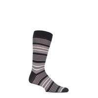 mens 1 pair pantherella business modern sloane graded striped cotton s ...