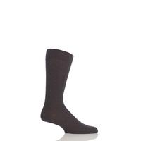 Mens 1 Pair Pantherella Traditional Pindot Design Cotton Lisle Socks